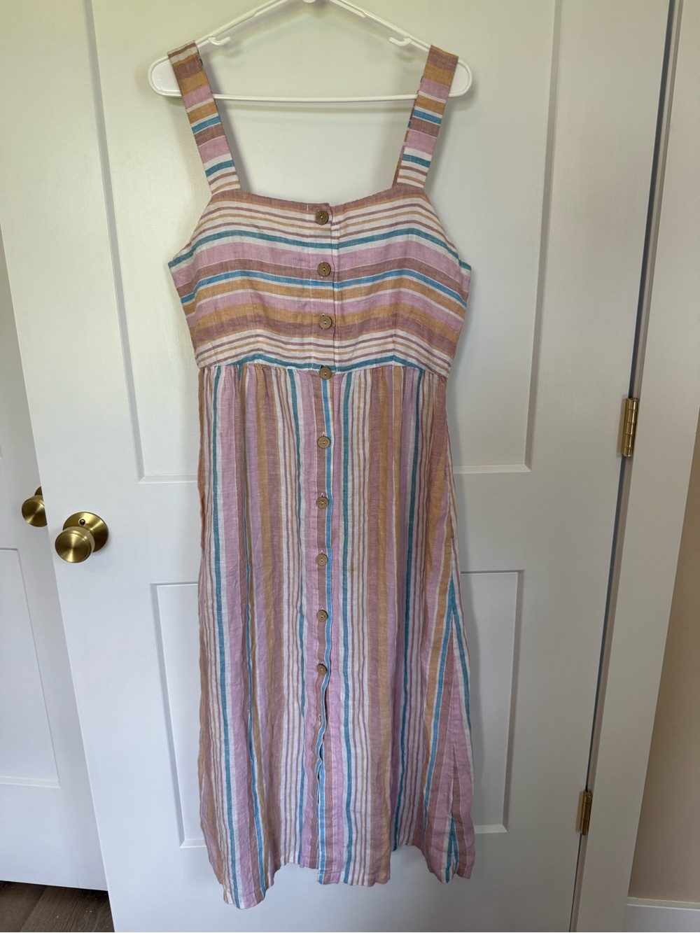 Striped Linen Dress